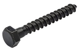 Blackline houtdraadbout HCP zwart 6x30mm (5st)
