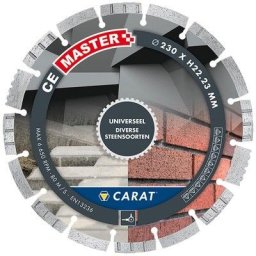 Carat CE Master 125x22,23mm Diamant Zaagblad Universeel CEM1253000