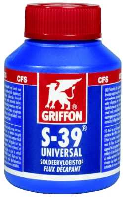 Griffon soldeermiddel vloeistof S-39 Universal, 80ml, voor RVS, voor koper