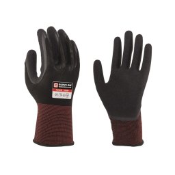 Handschoenen nylon Touch.Grip met foam latex coating mt 08