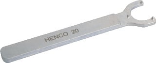 Henco pijpsl Vision Key, le 200mm, 1 16mm, 2 16mm, afwerking verchroomd