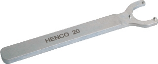 Henco pijpsl Vision Key, le 200mm, 1 16mm, 2 16mm, afwerking verchroomd